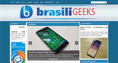 Desktop Screenshot of brasiligeeks.com